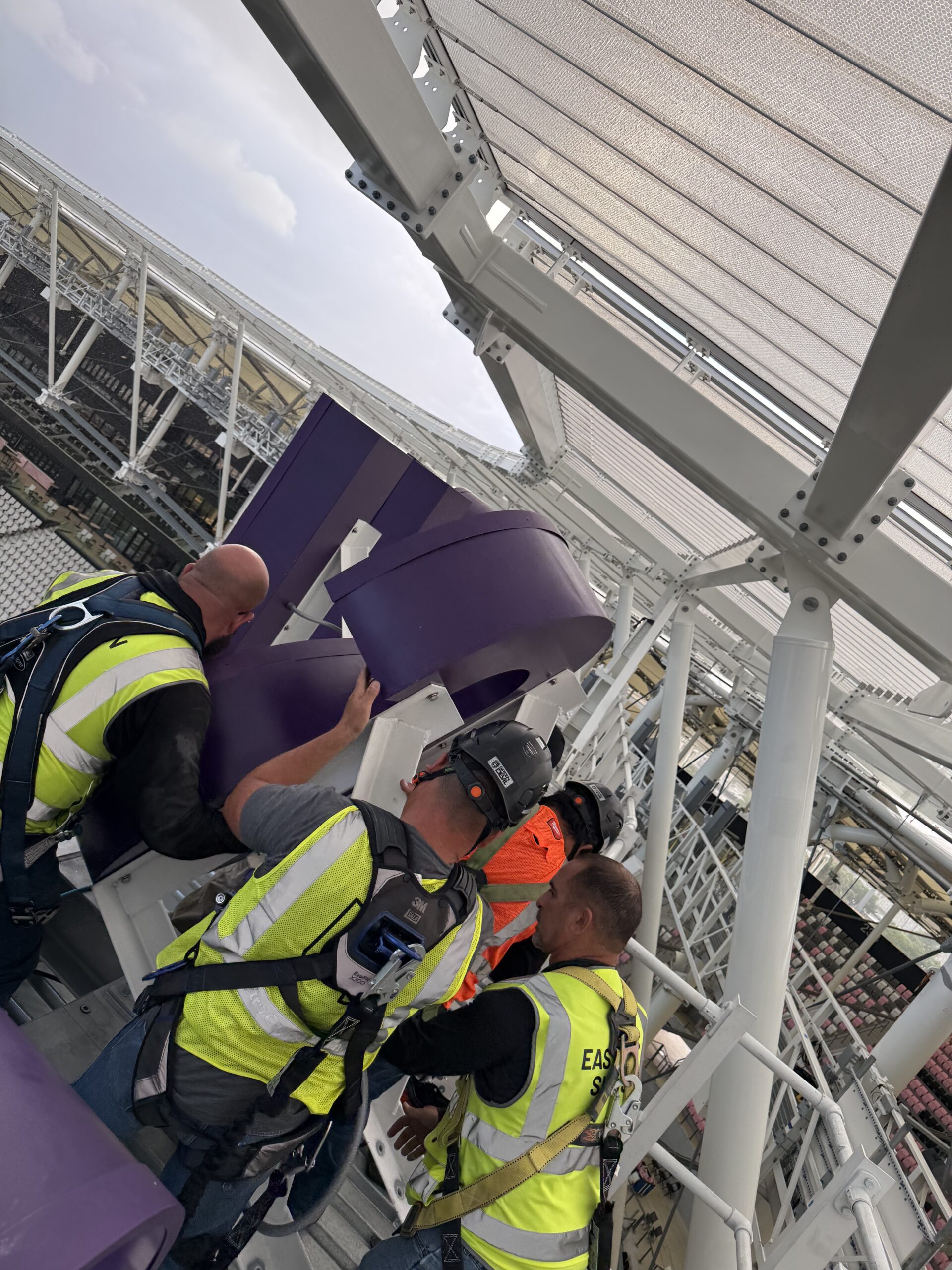 High-Access Installation completed by Eastern Signs