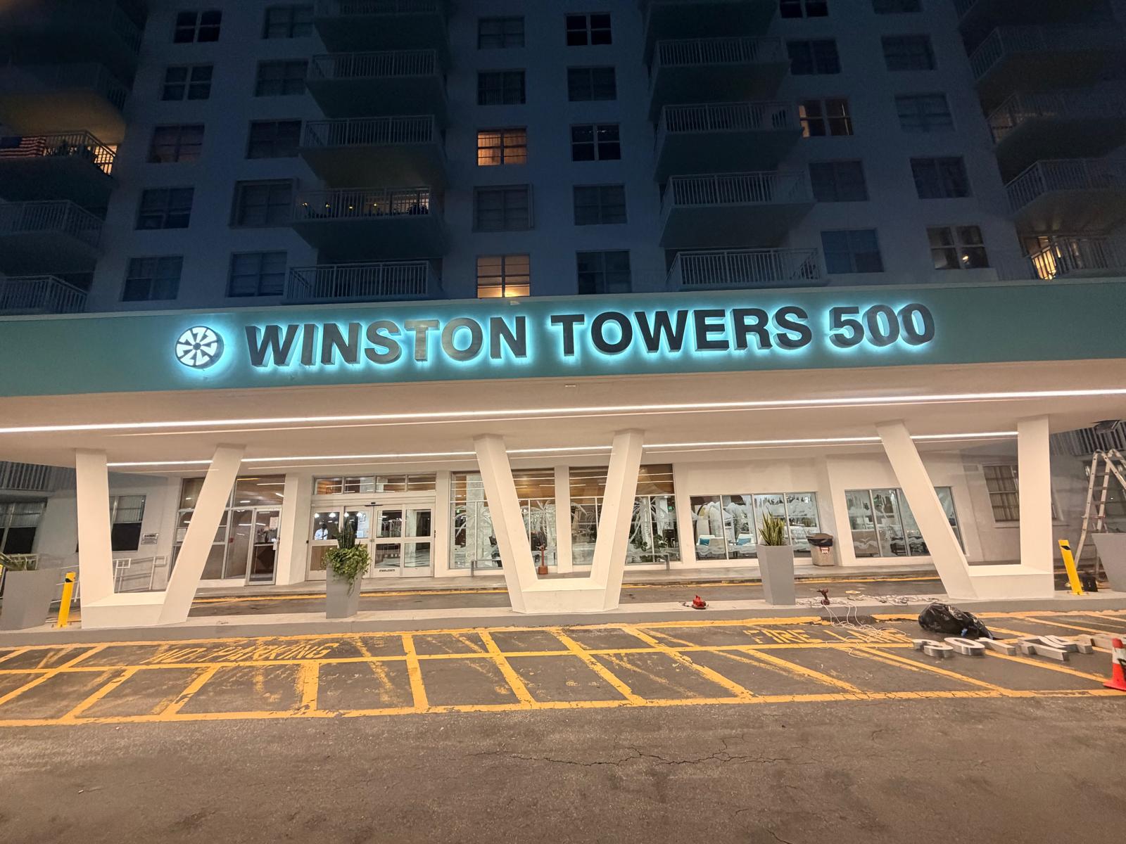 Architectural Signage completed by Eastern Signs