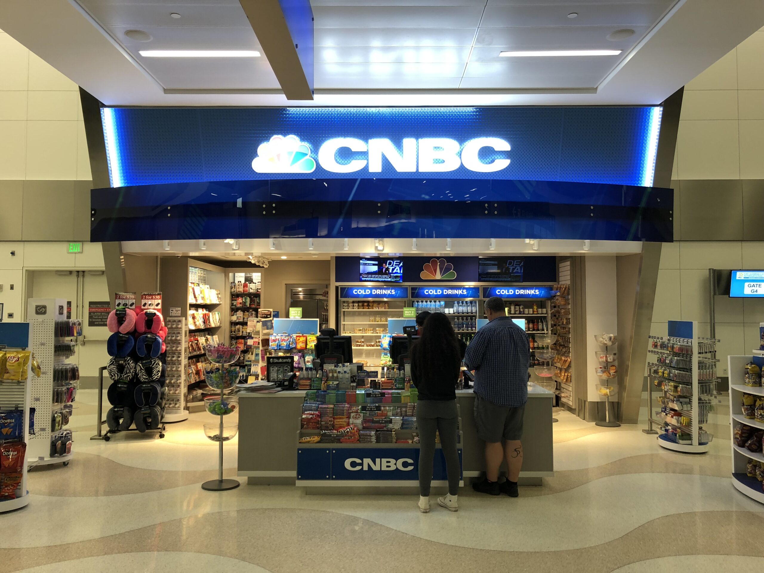 CNBC at MIA completed by Eastern Signs