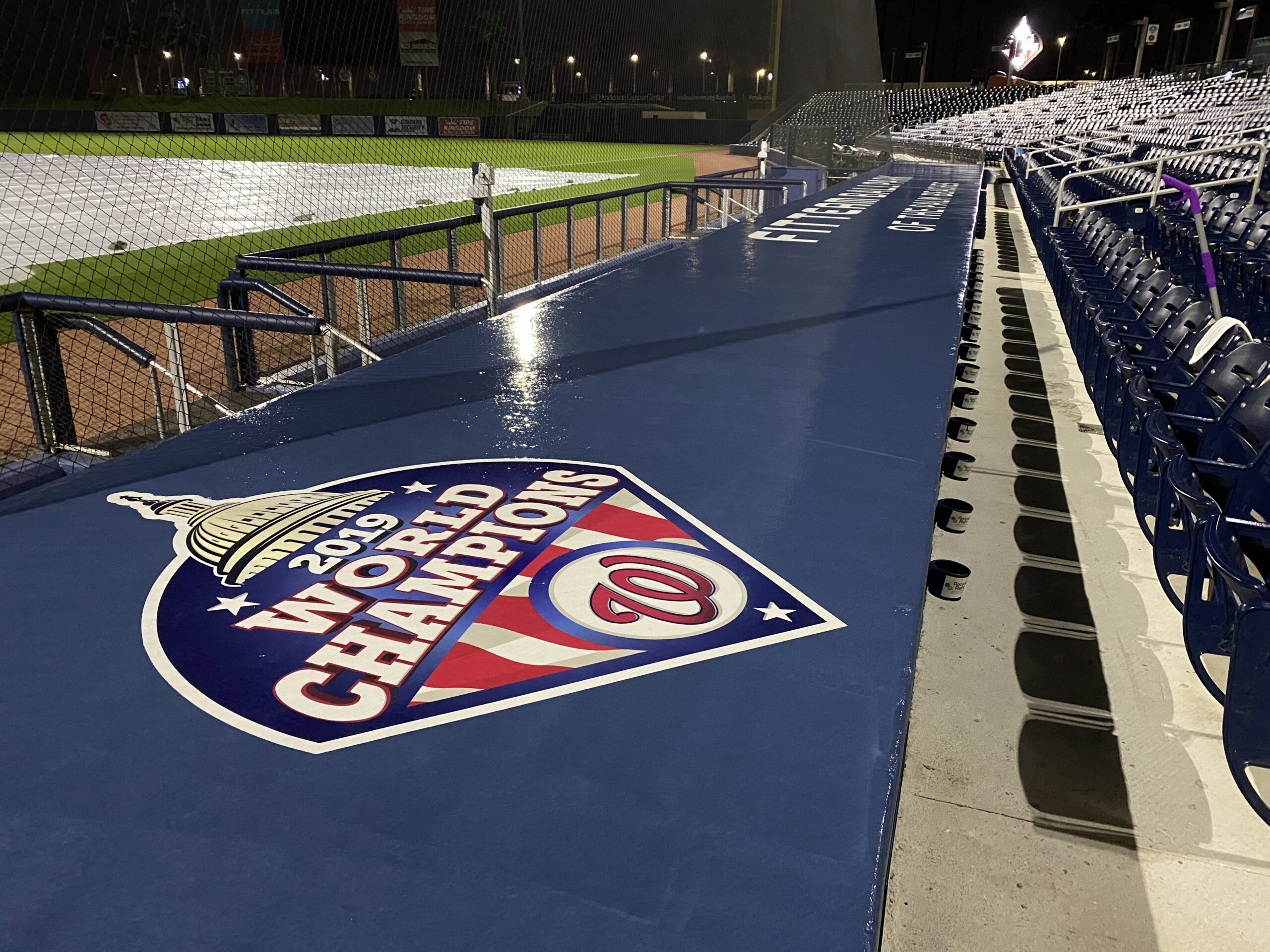 Championship Court Graphic completed by Eastern Signs